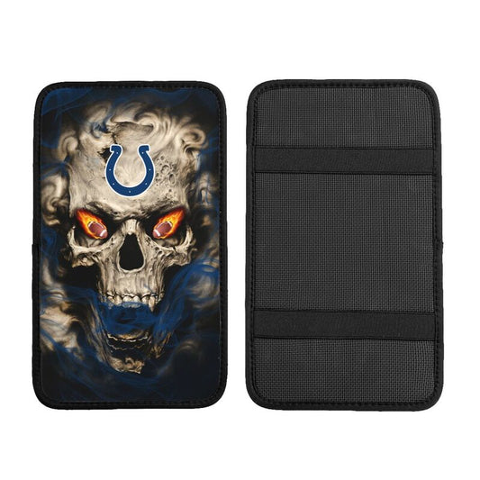 Indianapolis Colts Printed car armrest box pad elbow support anti slip pad