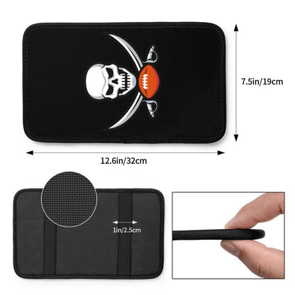 Tampa Bay Buccaneers Printed car armrest box pad anti-abrasion pad