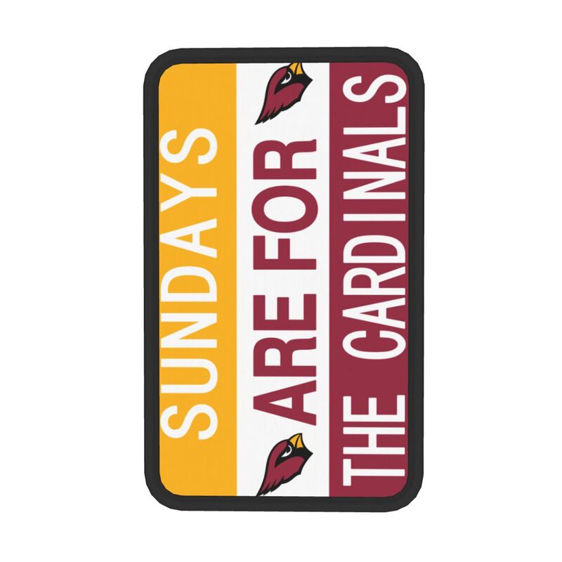 Arizona Cardinals Personalized printed car armrest cover Car handrail box cushion