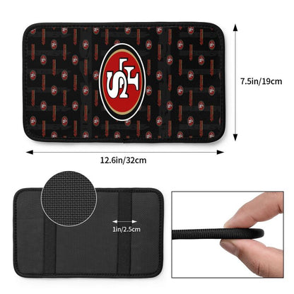 San Francisco 49ers printed Car handrail cushion Personalized car armrest cover