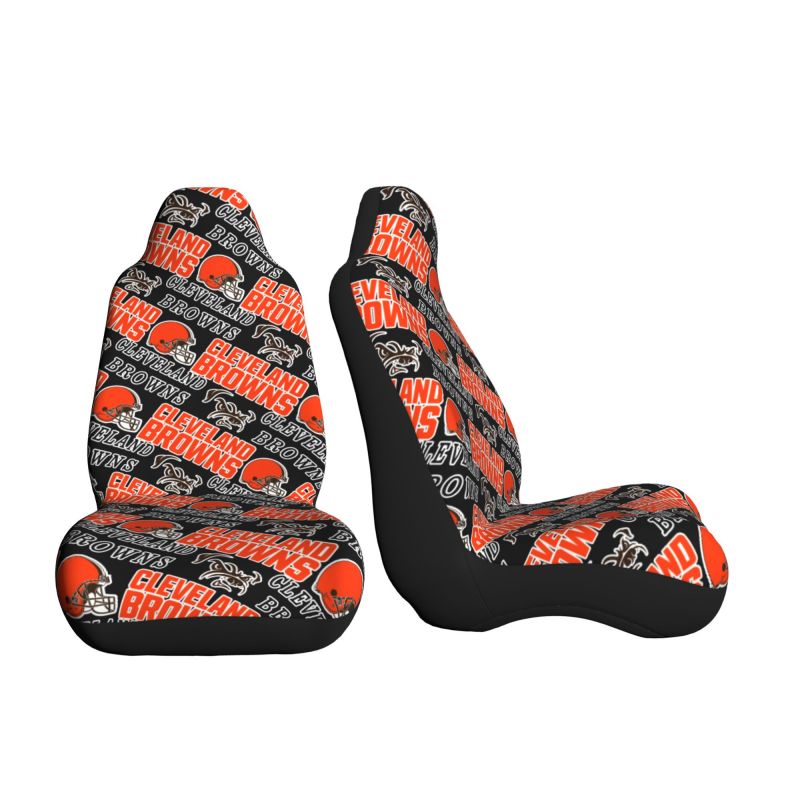Cleveland Browns Printed seat dust protection cover car seat protective cover