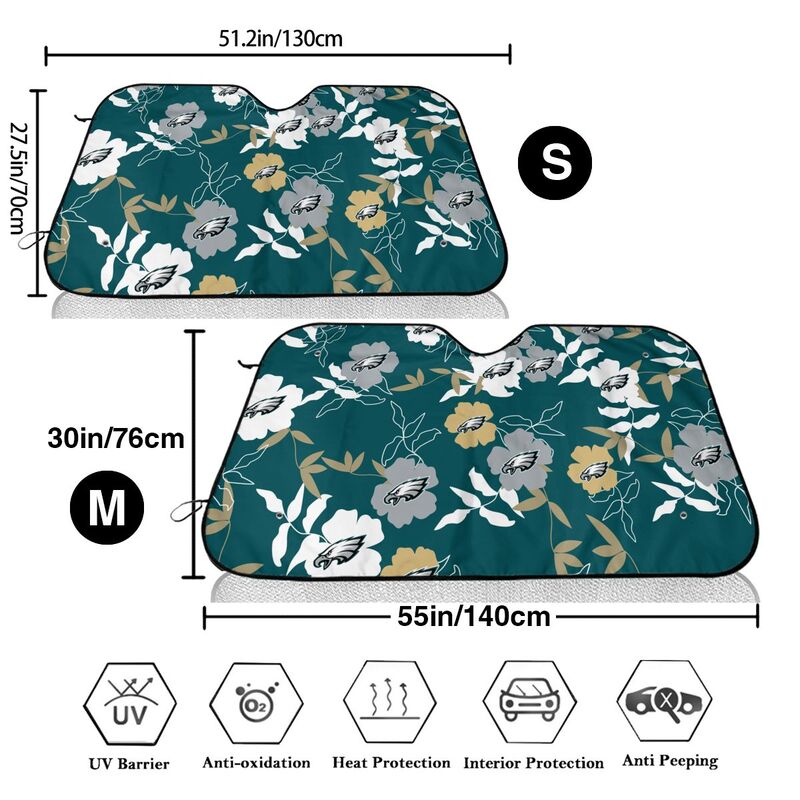 Philadelphia Eagles Printed car windshield sunshade front windshield sunshade (multi size)