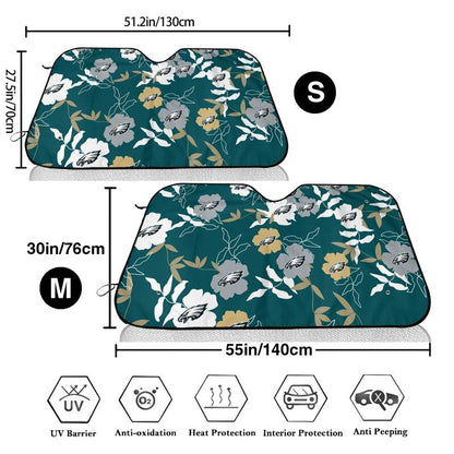 Philadelphia Eagles Printed car windshield sunshade front windshield sunshade (multi size)