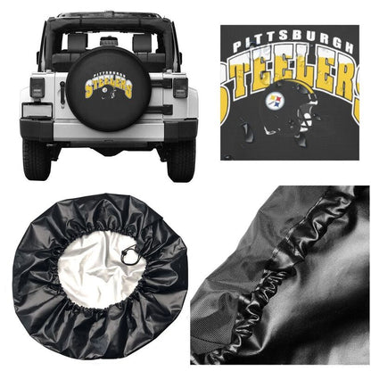 Pittsburgh Steelers Printing tire protection cover car sun protection tire protection covers