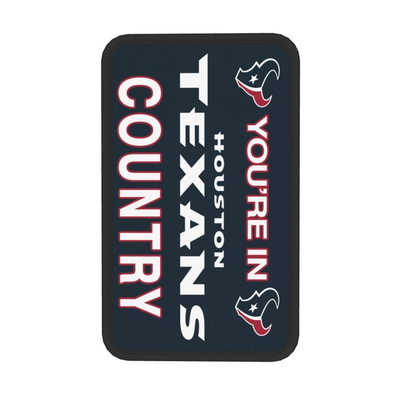 Houston Texans Printed car armrest box pad elbow support pad
