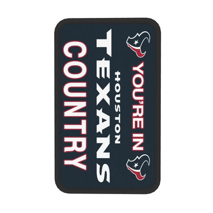 Houston Texans Printed car armrest box pad elbow support pad