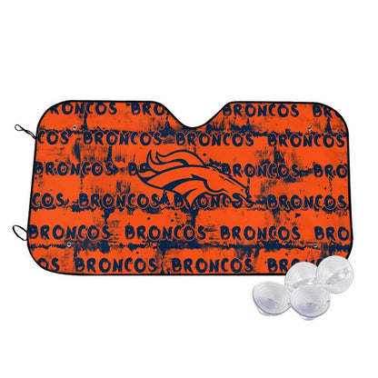 Denver Broncos Printed front windshield sunshade car windshield sunshade (multi size)