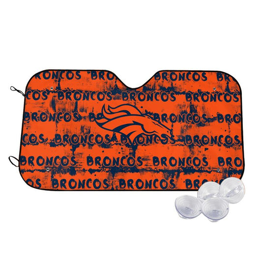 Denver Broncos Printed front windshield sunshade car windshield sunshade (multi size)