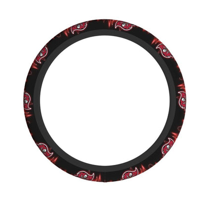 Tampa Bay Buccaneers 4 Printed car protective cover elastic steering wheel cover