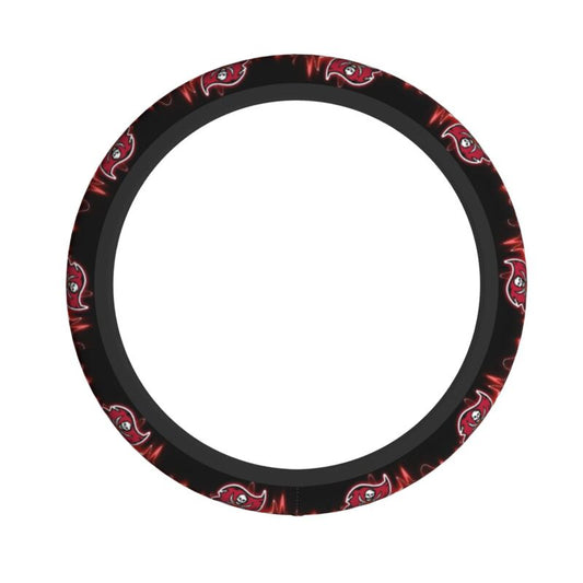 Tampa Bay Buccaneers 4 Printed car protective cover elastic steering wheel cover