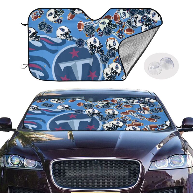 Tennessee Titans Print multiple sizes car windshield sunshade panel car windshield sunshade cover