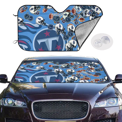 Tennessee Titans Print multiple sizes car windshield sunshade panel car windshield sunshade cover