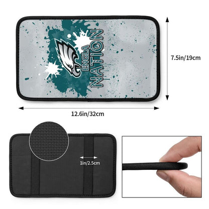 Philadelphia Eagles print car center console armrest pad Car armrest box protective cover