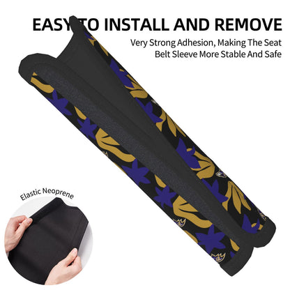 Baltimore Ravens Car seat belt shoulder strap adult seat belt protective cover