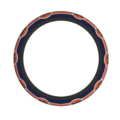 Chicago Bears 2 Printed elastic steering wheel cover anti slip breathable