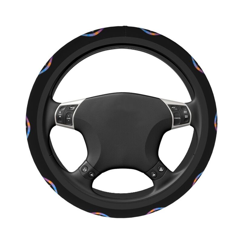 Pittsburgh Steelers 2 Printed elastic steering wheel cover anti slip breathable