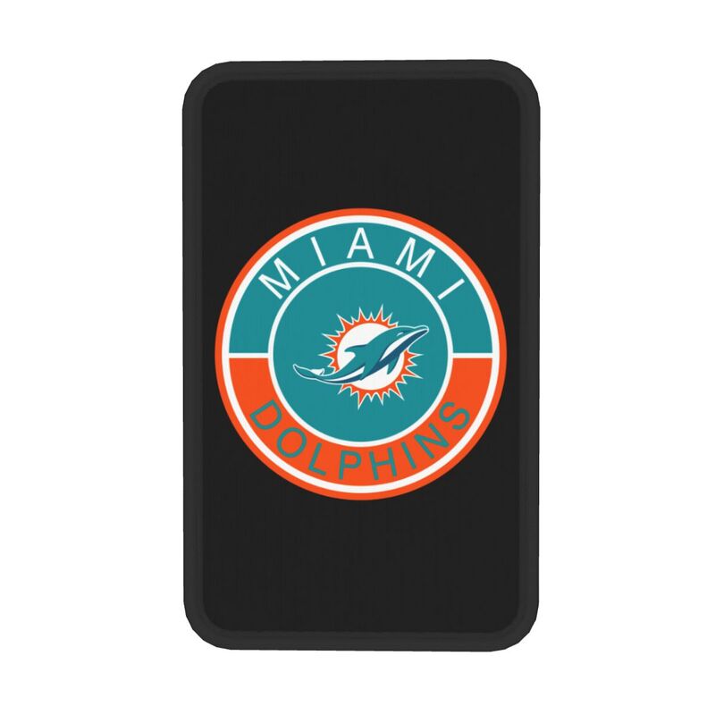 Miami Dolphins print car armrest protective cover Car center console armrest pad