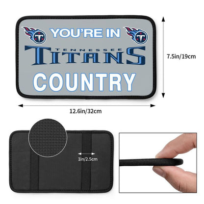 Tennessee Titans Printed car armrest box pad elbow support pad