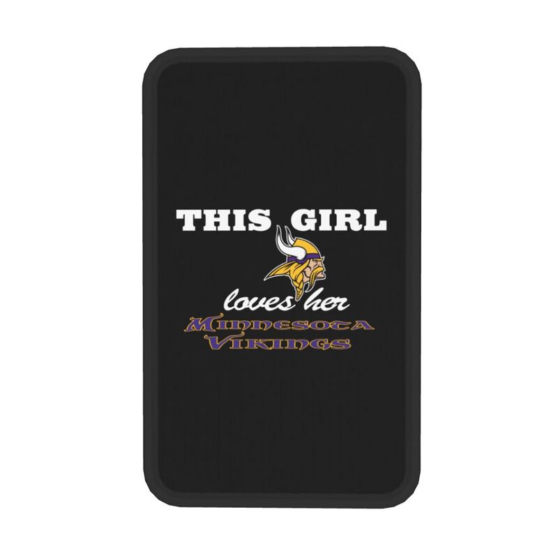 Minnesota Vikings Printing car center console pad car armrest protective cover