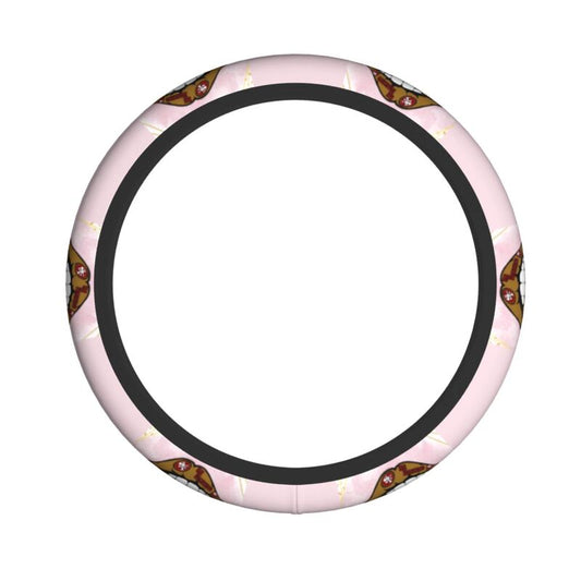 San Francisco 49ers 1 Printed breathable elastic steering wheel anti slip cover