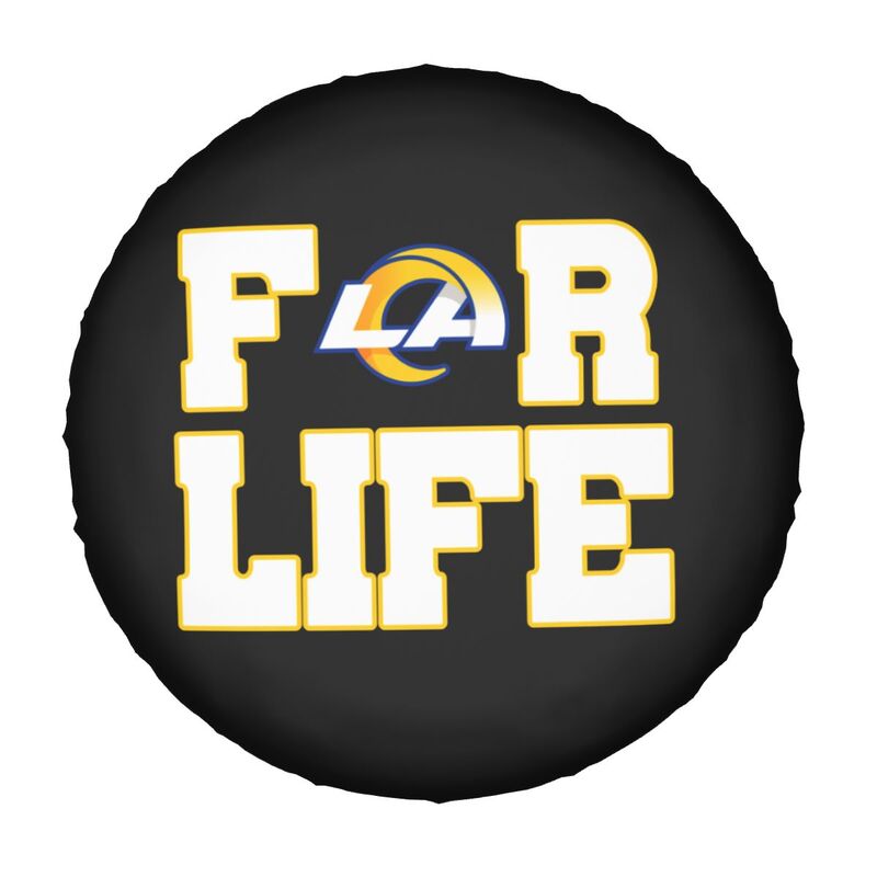 Los Angeles Rams Printing tire protection cover car spare tire dust protection cover