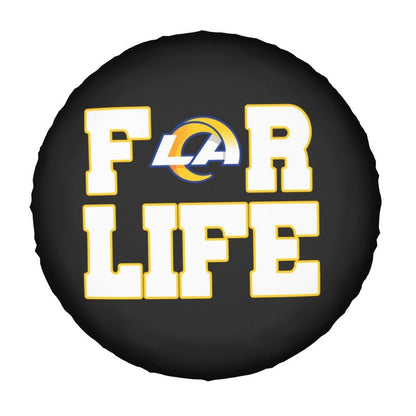 Los Angeles Rams Printing tire protection cover car spare tire dust protection cover