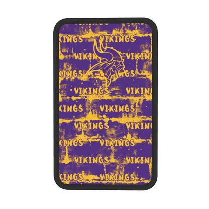 Minnesota Vikings print Car armrest box protective cover car center console armrest pad
