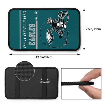Philadelphia Eagles Print car armrest box cushion armrest protective cover