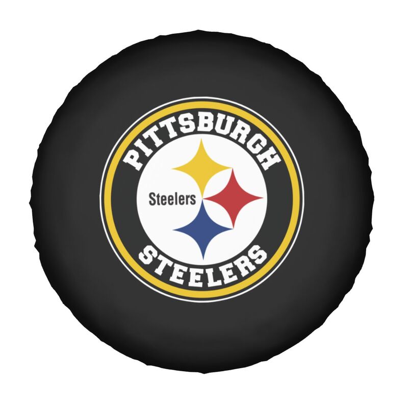 Pittsburgh Steelers 3 Printing tire protection cover car sun protection tire protection covers