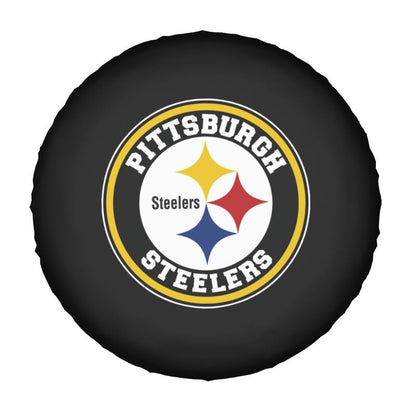Pittsburgh Steelers 3 Printing tire protection cover car sun protection tire protection covers