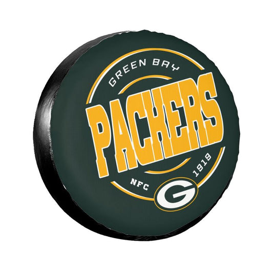 Green Bay Packers 3 Printed tire protection cover car spare tire dust protection cover