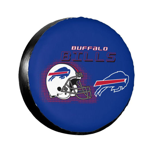 Buffalo Bills Print car tire protection cover car spare tire dust protection covers