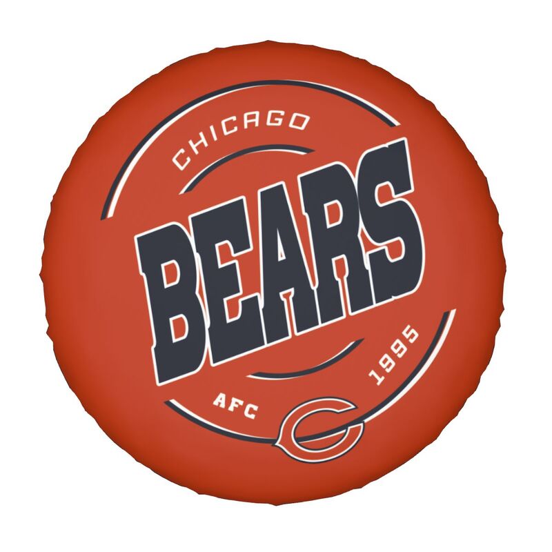 Chicago Bears Printing car tire protection cover car spare tire dust protection cover