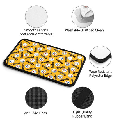 Pittsburgh Steelers  Printed armrest protective cover car armrest box cushion