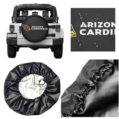 Arizona Cardinals Print tire protection covers car sunscreen tire protection covers
