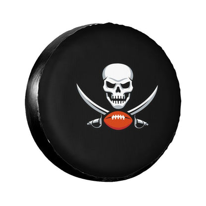 Tampa Bay Buccaneers car dustproof sunscreen tyre protective cover Tyre protective cover