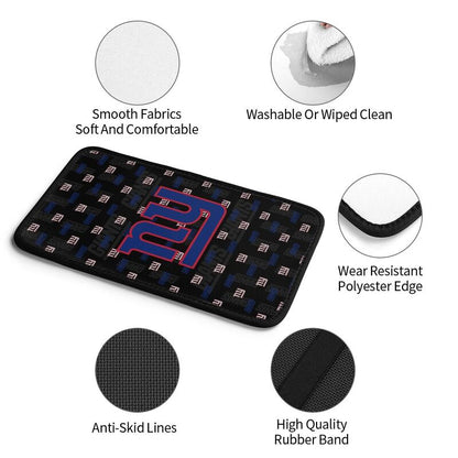 New York Giants printed Car handrail cushion Personalized car armrest cover
