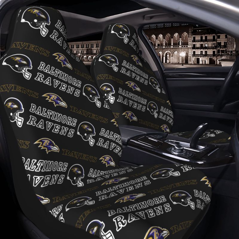Baltimore Ravens Printed seat dust protection cover car seat protective cover