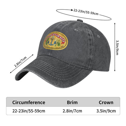 Anchor Steam Beer Printed unisex baseball cap adjustable cap outdoor sun hats trucker hat