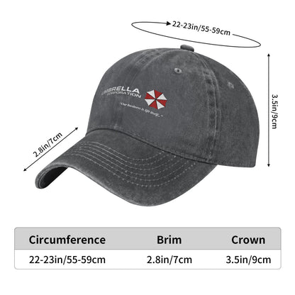 UMBRELLA CORPORATION Printed unisex baseball cap adjustable cap outdoor sun hats trucker hat