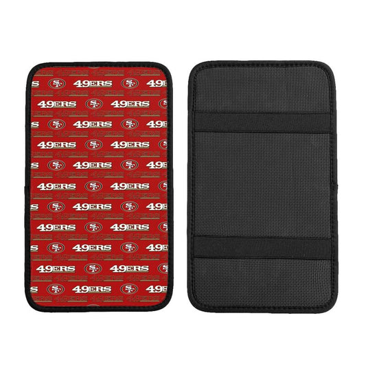San Francisco 49ers  Printed armrest protective cover car armrest box cushion