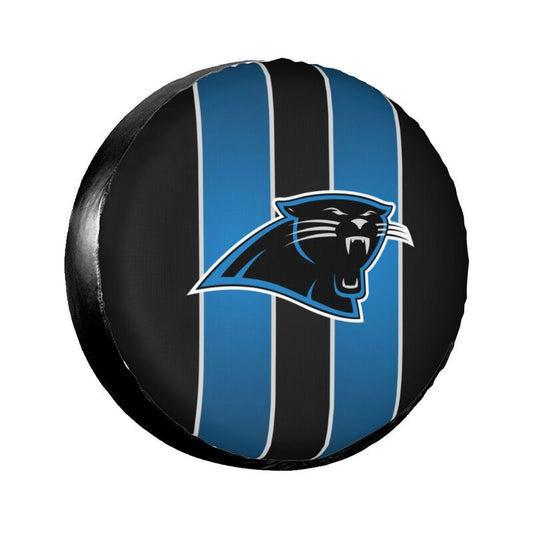 Carolina Panthers Print tire protection covers car sunscreen tire protection covers