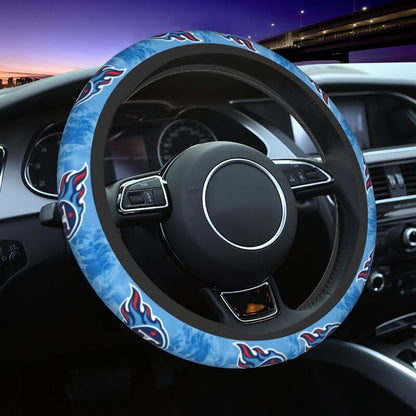 Tennessee Titans Printed car anti-skid cover elastic steering wheel cover