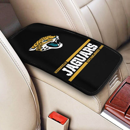 Jacksonville Jaguars Printed car armrest box pad Protective pad