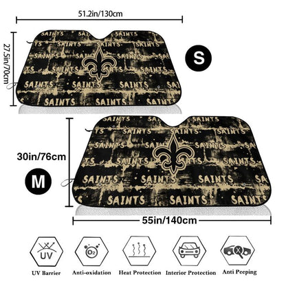New Orleans Saints Printed front windshield sunshade car windshield sunshade (multi size)