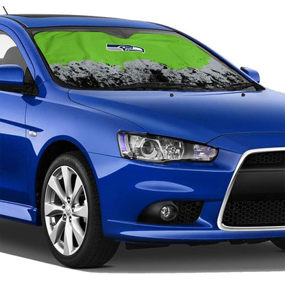 Seattle Seahawks Print car front windshield sunshade car windshield sunshade (multi size)