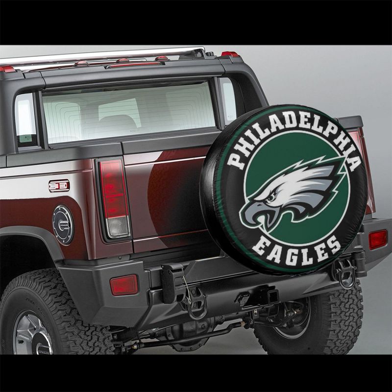 Philadelphia Eagles Printing car tire covers waterproof and dustproof protective covers