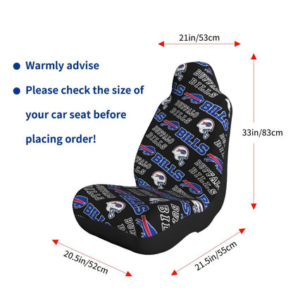 Buffalo Bills 3 Printed seat dust protection cover car seat protective cover