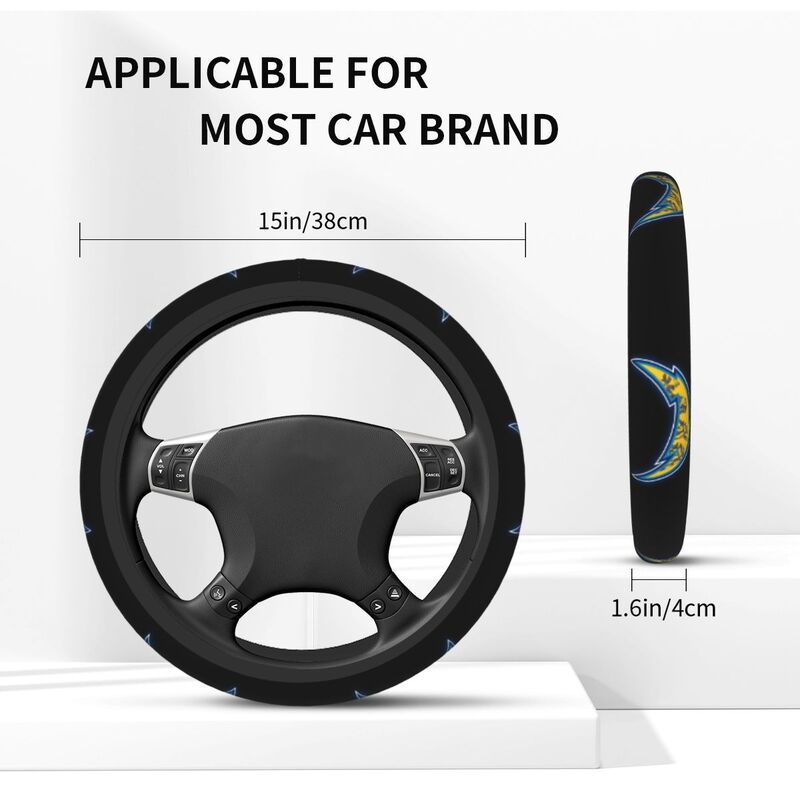 San Diego Chargers 1 Printed breathable elastic steering wheel cover anti slip cover