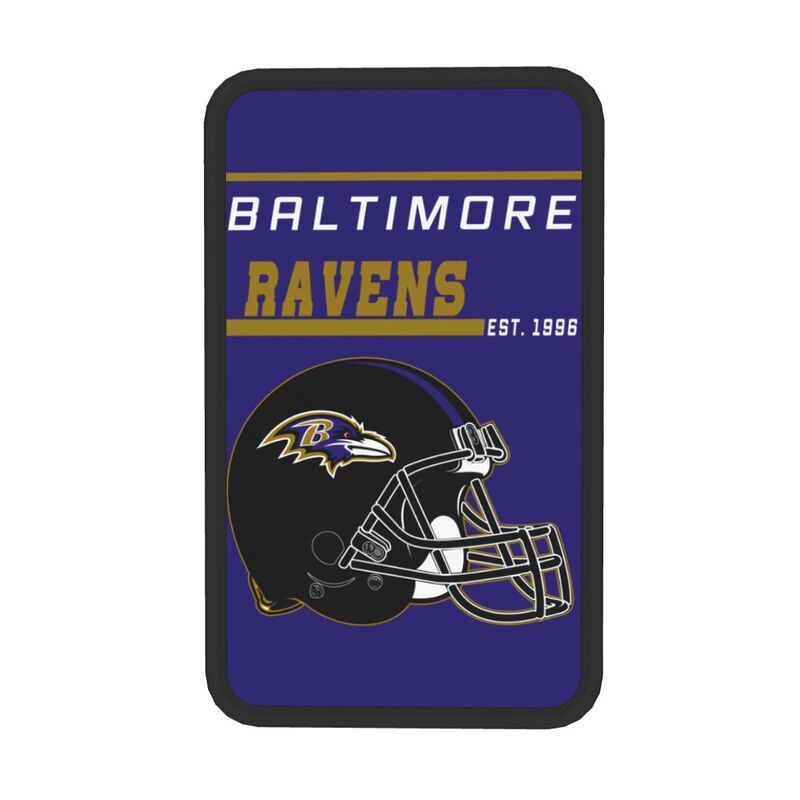 Baltimore Ravens Print car armrest box cushion armrest protective cover